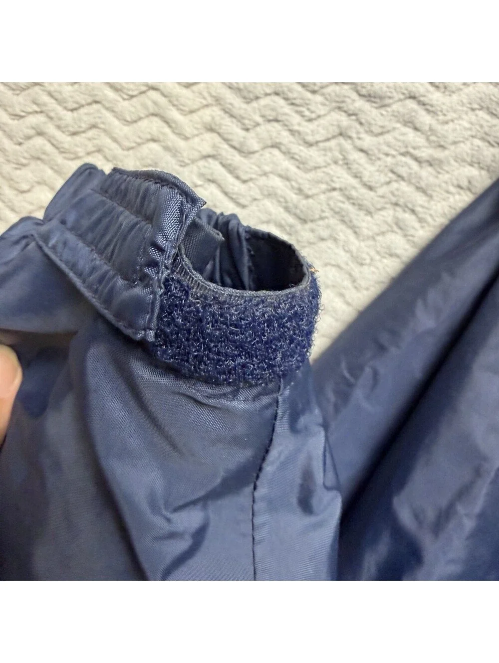 Helly Hansen Jacket Mens XL Green Blue Helly Tech HH Packable Hooded Rain Coat